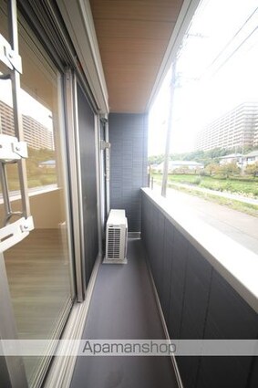 ディールーム松木Ｂ[1LDK/44.51m2]のバルコニー