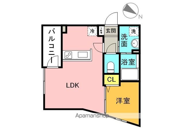 ボヌール宮之阪の間取り写真