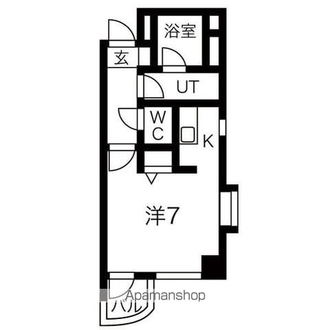 パールハイム錦町の間取り写真