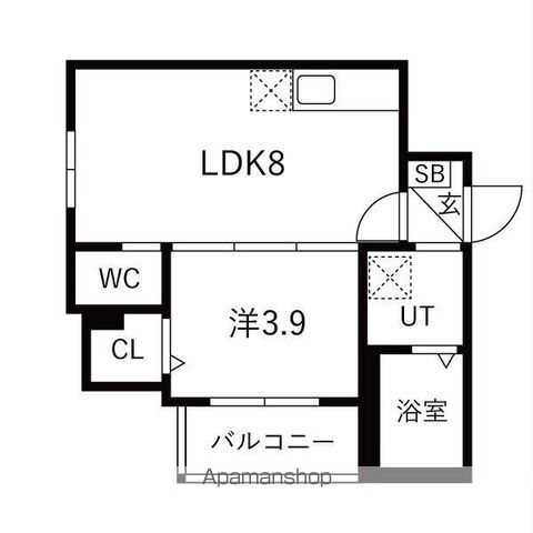 B.B.SOW 2NDの間取り写真
