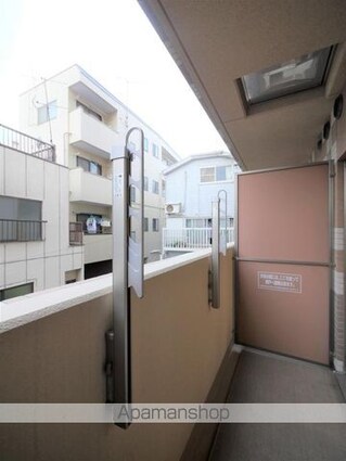 プレミアムキューブＧ西大井[1K/20.8m2]のバルコニー