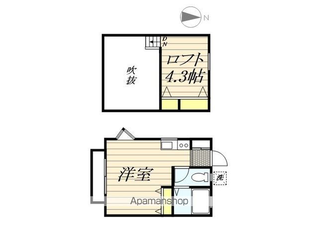 サンドルミ飯山満の間取り