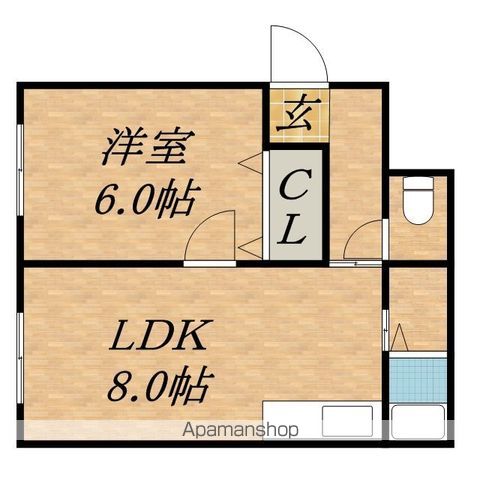 アーバン苗穂の間取り写真