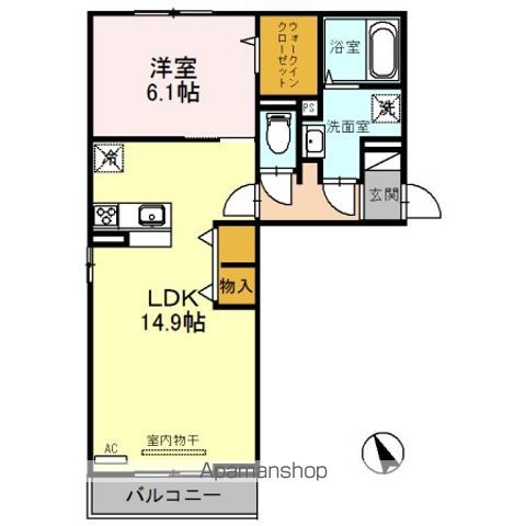 リバーテラスの間取り写真