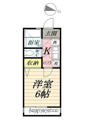 TARA天神の間取り写真