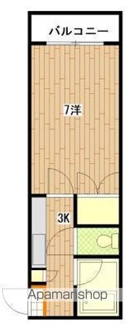ベルパッソ三篠の間取り写真