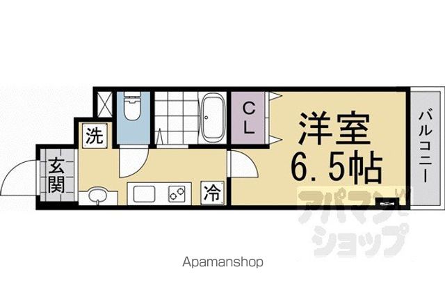TS CASA 御幸町の間取り写真