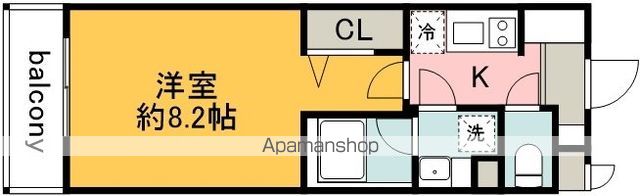 ARCOBALENO BUBAIGAWARAの間取り写真