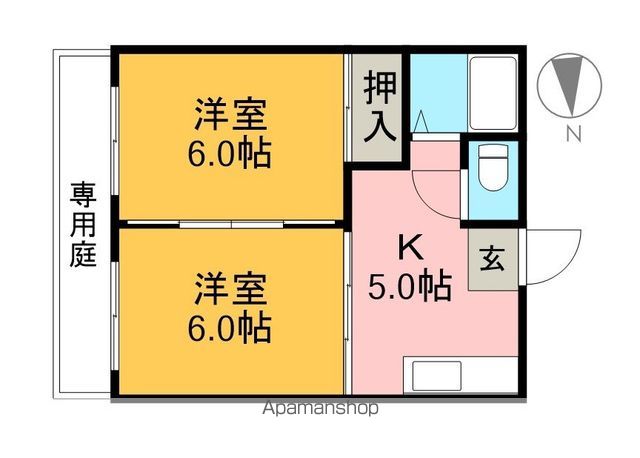 長崎ハイツの間取り写真
