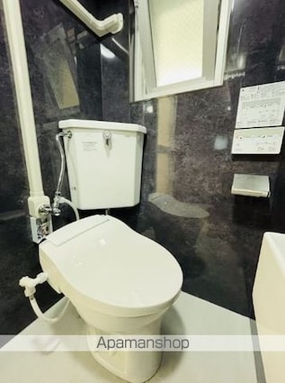 東京都新宿区富久町[1K/25.2m2]のトイレ