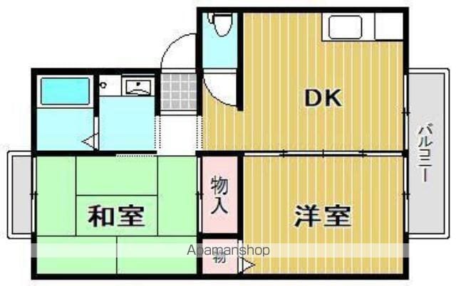 パストラーレ中津 A棟の間取り写真