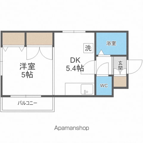 プレサント南2西19の間取り写真