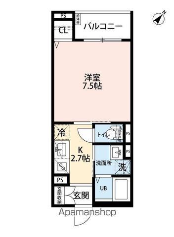 ROBOT HOME 今宿IIの間取り写真