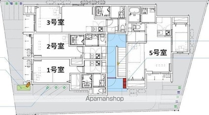 ｒｏｂｏｔ　ｈｏｍｅ　長洲[1K/23.2m2]の内装1