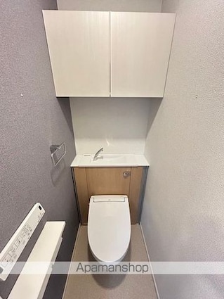 ウエスト　コミタリアⅢ[1K/31.21m2]のトイレ