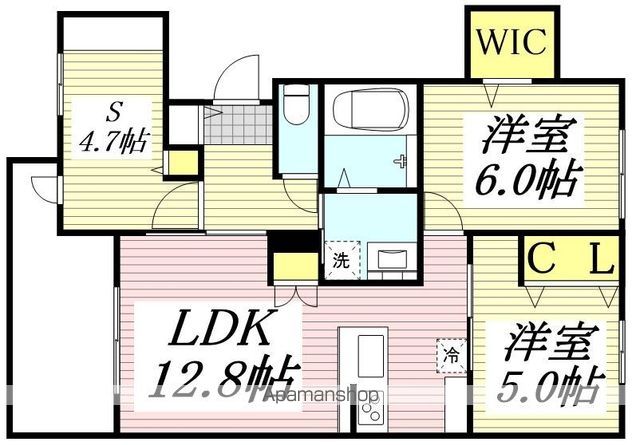 【ノアメゾンの間取り】