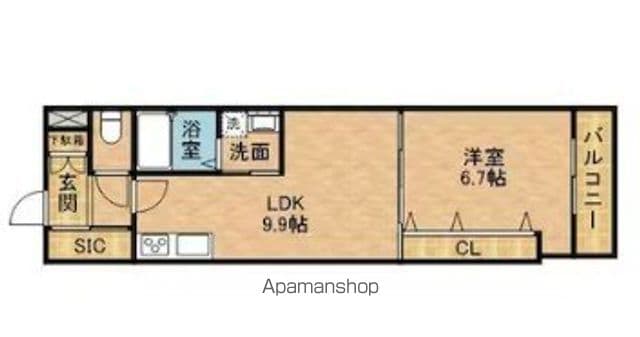 ヤマノテプラッツの間取り写真