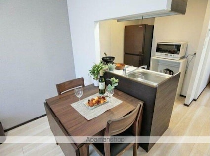 ジェノヴィア新宿早稲田グリーンヴェール[1LDK/40.62m2]のリビング・居間