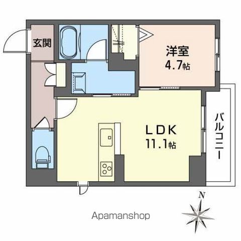 VALORE錦町の間取り写真