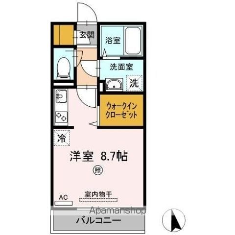 ハーベストの間取り写真