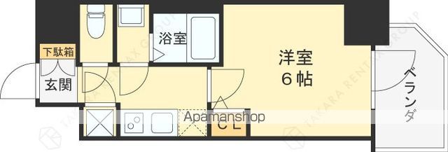 SーRESIDENCE都島LUXの間取り写真