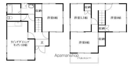 アルコバレーノ・パエーゼ[4LDK/81.15m2]の間取図