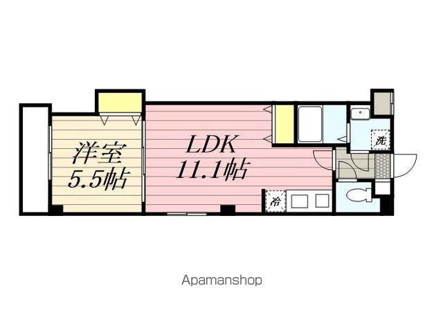 グランディオ検見川の間取り