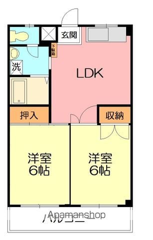 メイプルIIIの間取り写真