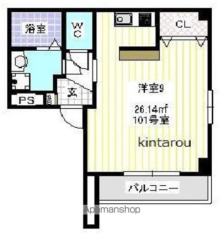 リベルテプレジール蘇我の間取り写真