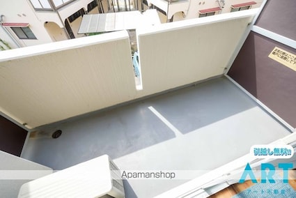 フォレストコート[1DK/31.5m2]のバルコニー