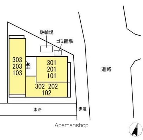 ＡＮＮＡＢＥＬＬＥ 302 ｜ 東京都府中市日新町２丁目31-2（賃貸アパート1LDK・3階・40.68㎡） その21