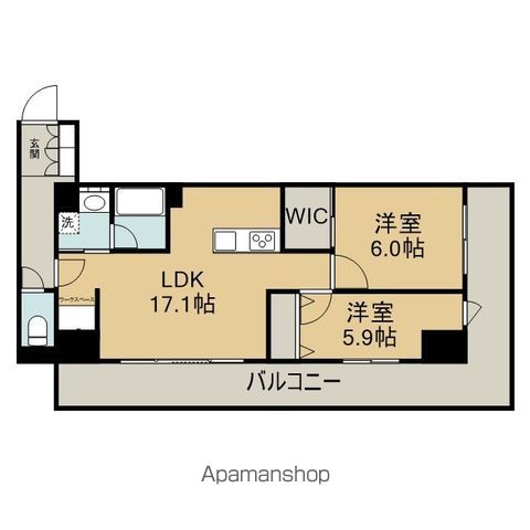 ナナアーク荒町の間取り写真