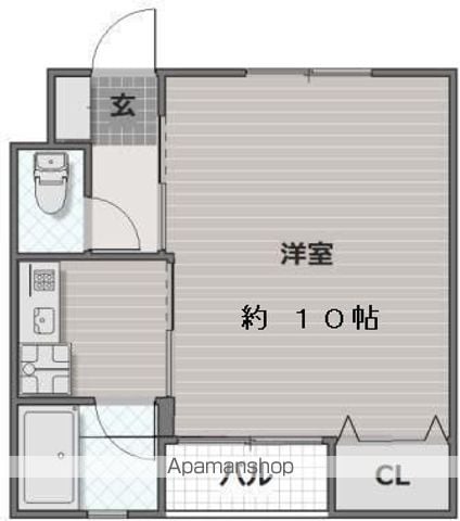 VISTA室見の間取り写真