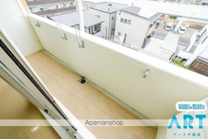 Ｒｅｎｏｔｔａ　Ｔａｋｅｗａｒａ[2LDK/65.84m2]のバルコニー