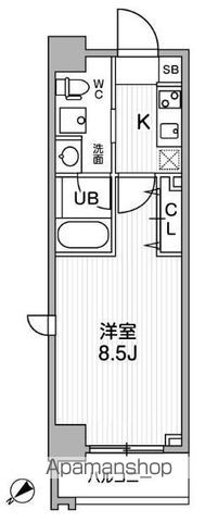 【リテラス三軒茶屋サウスの間取り】