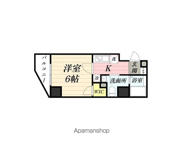 フロンティア横濱EASTの間取り写真