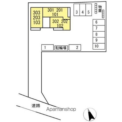 （仮称）ＤーＲＯＯＭ甲府市徳行３丁目[1LDK/39.46m2]の外観