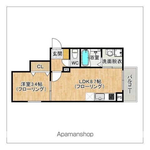 Casa Garden筑紫野の間取り写真