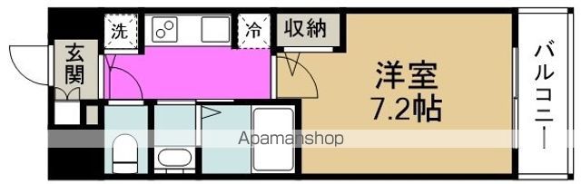 梅田ウエストレジデンスの間取り写真