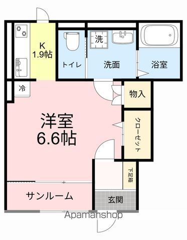 プログレ若林IIの間取り写真
