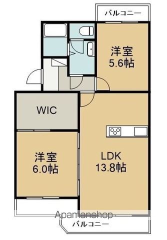 マンションアカンサスIの間取り写真