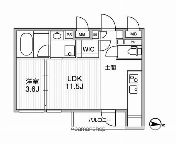 GRANDUO荻窪の間取り写真