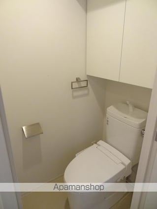 プレミアムキューブＧ市谷甲良町[1K/25.2m2]のトイレ