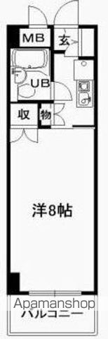 井口クイーンズコートの間取り写真