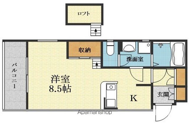 カルム香川Vの間取り写真