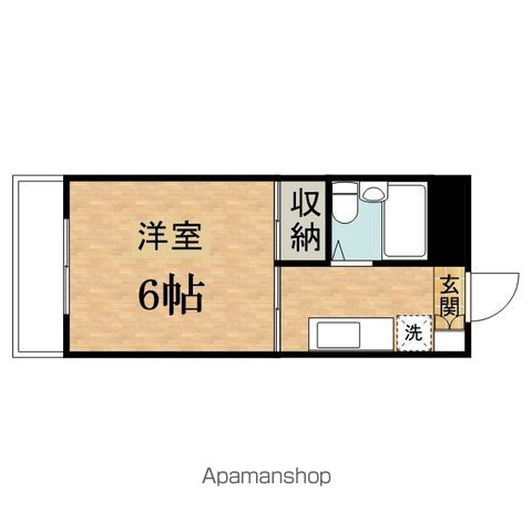 スカイハイム（大塚）[1K/18m2]の間取図