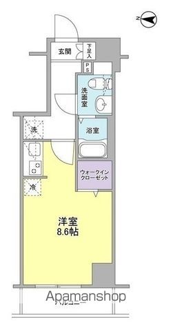 ウィルテラス深川住吉の間取り写真