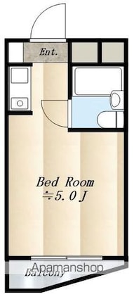 メゾン・ド・マニエール[1R/13.46m2]の間取図