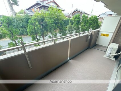 滋賀県草津市青地町[3LDK/65.55m2]のバルコニー