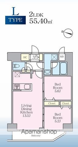 SーRESIDENCE板橋大山CLAIRの間取り写真
